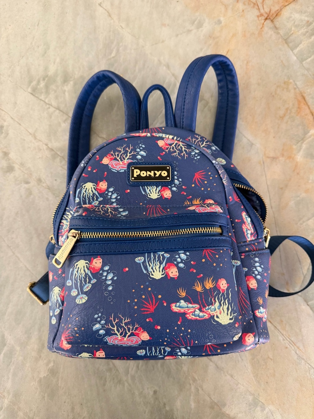 Extremely Rare Loungefly Gibli Studios Ponyo Mini Backpack